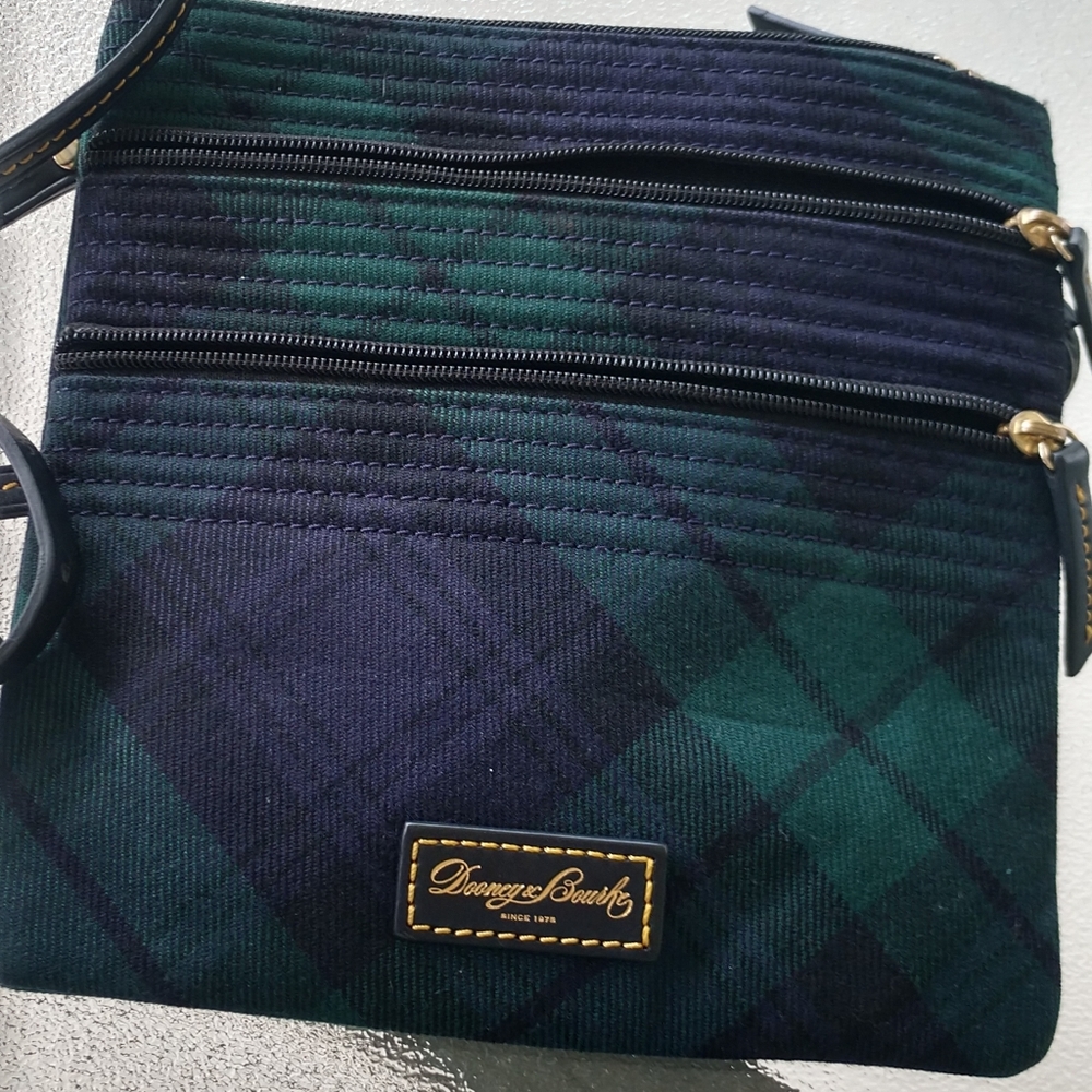 Dooney and Bourke Tartan Crossbody